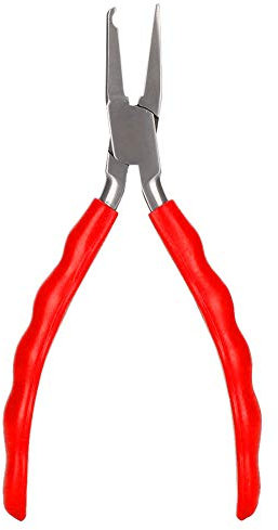 Pinze per Occhiali, Pinza Piatte in Acciaio Inossidabile Inox Naso Pad Cornici Morsetto Montaggio Ottico Multiuso Strumento Riparazione Assemblaggio Adatto Ottici Cornice Nasello Regolazione Telaio