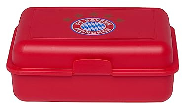 FC Bayern München Brotdose | Brotbox| Lunchbox | Rot