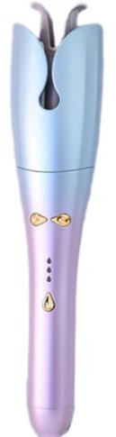 25mm Curling Wand,Cordless Curling Iron USB Rechargeable， Curling Tongs Hair Waver with Temperature Control, Curler for Long or Short Hair Styling, Portable for Travel,Quick Heating (Purple)