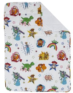 PIXAR Disney Toy Story Gewichtsdecke, 100% Baumwolle, 3 kg