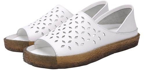 Sandales fermées sur le devant pour femme, sandales de trekking d'été, chaussures plates élégantes, chaussures plates à bout fermé, vintage, simples, sandales à la cheville avec devant fermé,