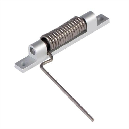 1 x INOVATEC Alu Federschließer für Fliegengitter Tür und Fenster silber