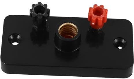GARVALON Glühbirnenfassung Lampensockel Schraubsockel Lampenfassung Für Physik Elektronik Experimente Schule Labor Schwarz Kompakt Und Robust
