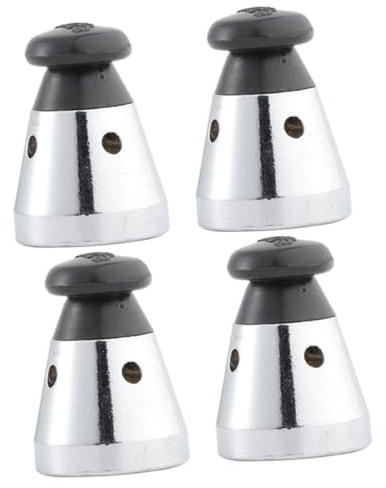 EPIGEIST Pressure Cooker Relief Jigger Valve Safety Pressure Limiting Valve Exhaust Replacement 80kpa Universal Kitchen Accessory 4pcs