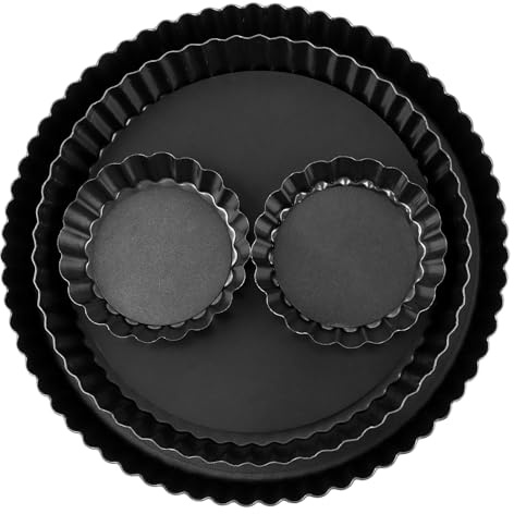 LOPYXBR 4 stycken tarteformar med lyftbotten