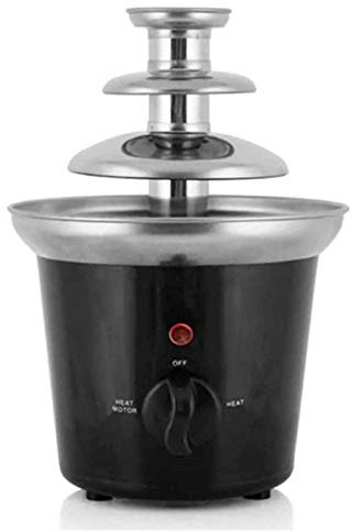 Fontaine à Chocolat, Machine à Fondre Le Fromage, Fontaine à Fondue au Chocolat en Acier Inoxydable à 3 Niveaux pour fête, Restaurant, Mariage