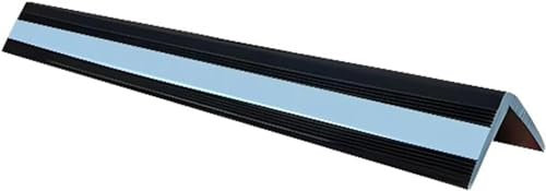 MaiBuL LNNW Columna de Goma Gruesa del 1cm for los garajes, Guardias reflexivos de la Esquina de la Pared del Garaje de los talleres para la Protección de Las Columnas de Garaje y APA(Nero,5pcs)