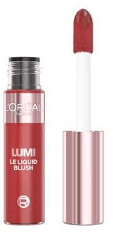 L'Oréal Paris Lumi Le Liquid Blush, Lightweight Radiant Colour & Glowy Finish Blush, 635 Glowy Worth It