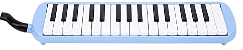 Drfeify Melodica für Anfänger, 32 Schlüsselwind -Tastaturinstrument mit Transport- und Düsengriff