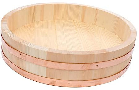POPETPOP Seau à Riz pour Sushi et Riz Coréen Bol de Traditionnel pour Cuisine