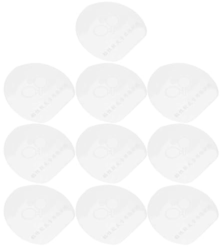 HOLIDYOYO Película Protectora de Paleta de Ping Pong PVC 10 Piezas Aplicación Sencilla y Durabilidad Mejorada para Entrenamiento y Clubes Deportivos