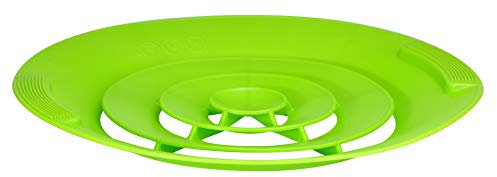 Uniwersalna silikonowa ochrona przed wykipieniem wody gotowanej ochrona przed rozpryskiwaniem wody przed przelewaniem silikonowa ochrona zielona 12247