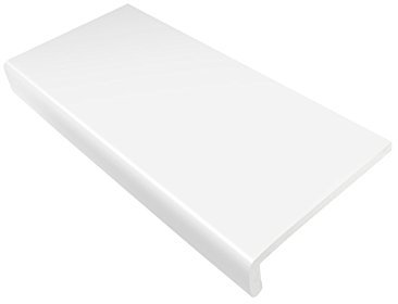 150mm White UPVC Window Board/Cill Cover 1.25m Long 9mm Thick Plastic Window Sill Capping