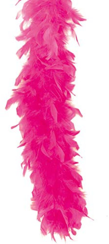 KarnevalsTeufel.de Junggesellinnenabschied, Set für die Braut, Brautfreundinnen, Hochzeit, JGA Party Brautparty (Federboa Pink)