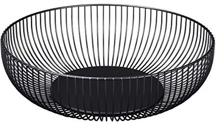 VORCOOL Cesta de alambre de hierro para frutas, plato de aperitivos, cesta de almacenamiento de verduras, decoración de mesa y comedor