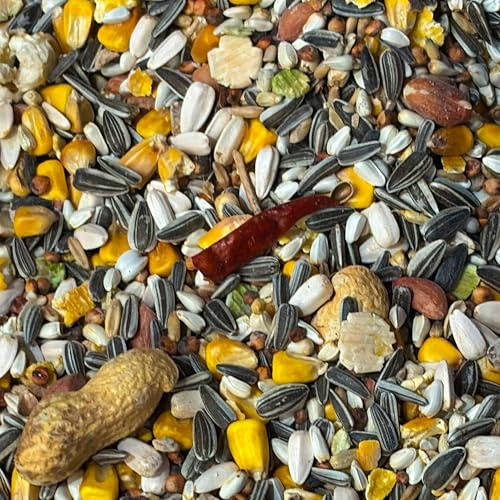 GardenersDream NO1 Parrot Food | Premium Quality High Energy Mix | Nutritious Wild Garden Bird Feed | Additive Free Cleaned to 99.9% Purity | Provides Both Mental and Physical Stimulation (10kg)