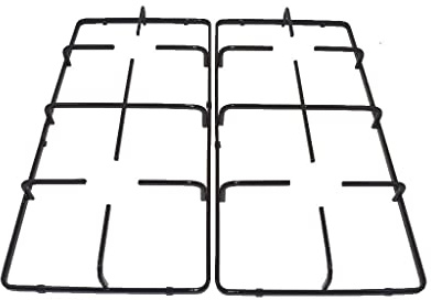 Ufixt Gas Hob Pan Support Stands | 2 Pack Heavy Duty Enamel replacement | 230mm x 475mm | compatible with Electrolux Hoover Hotpoint