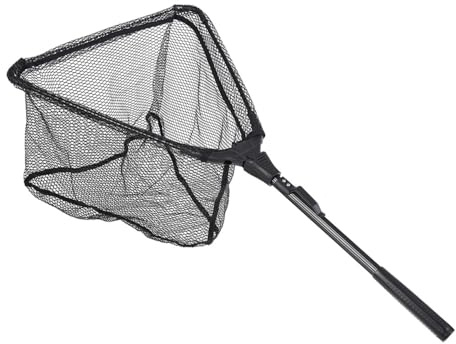 Fishing Landing Net, Fishing Net Pole, Fishing Landing Net Pole for Bird Fish Catch Release, Portable Fishing Carp Trout Landing Net