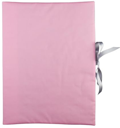 bettina bruder - Sammelmappe DIN A3 - innen 30 Sichthüllen - Uni rosa - innen grau