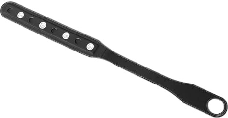 Eeneme Correa de piel para violonchelo con anclaje antideslizante para práctica y actuación (negro)