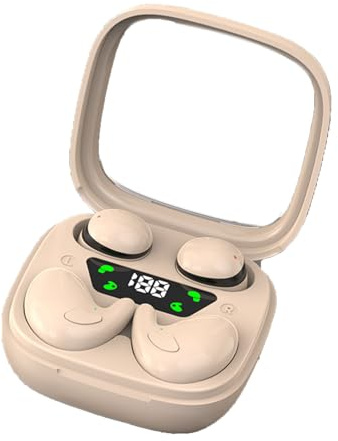 Xmenha Deux Paires de Mini Petits Bluetooth 5.3 écouteurs sans Fil Oreillette Invisible Sommeil Waterproof étanche Sport Double ecouteur Petite Oreille pour Couples à Deux