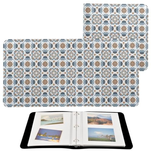 JUMBEAR Grande album fotografico autoadesivo, con 20 pagine, album fai da te, per matrimoni, famiglia, bambini, vacanze, stile messicano