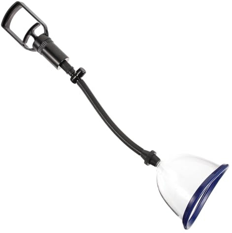 Genérico Manual para Pecho Grande de Succión, Dispositivo de Masaje Anticelulitis para Mujer, Bomba de Masaje Ergonómica Tubo Negro y Caja Colorida, Uso en Bienestar y Relajación