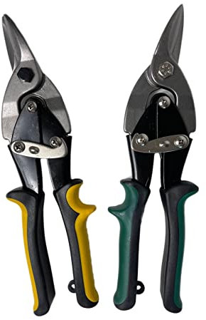 2 pezzi cesoie a sinistra e destra figura metallo Forbici 250 mm Forbici