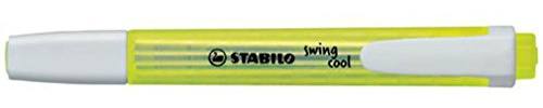 Highlighter - STABILO swing cool - Pack of 5 - Yellow
