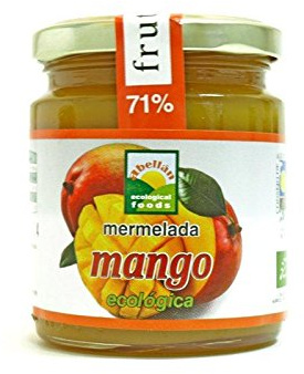 Abellan Mermelada Orgánica de Mango con Sirope de Agave - 280 gr