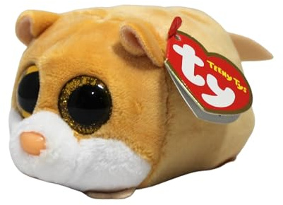 TY TY42217 42217 Peewee hamster plyschdjur, flerfärgad