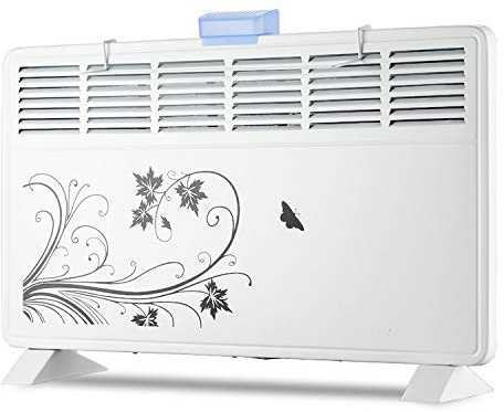 Heater,Convector Heater- Wall Mounted or Floor Standing Safety Thermal Cut Off Feature Energy Saving Silent Bathroom Radiator- for Home Office