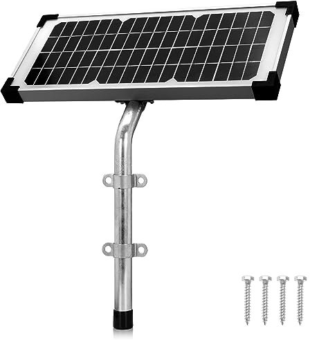 10 Watt Solar Panel Kit Replace FM123 for Mighty Mule Automatic Gate Openers Electrical Fence