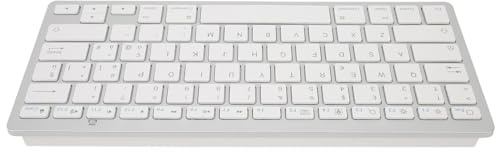 KIMISS Mini Wireless Keyboard, 78 Keys Ultra-Thin Portable, Suitable for Android, OS X, IOS, Ideal for PC & Gaming, Computer Accessories & Peripherals (Italian)