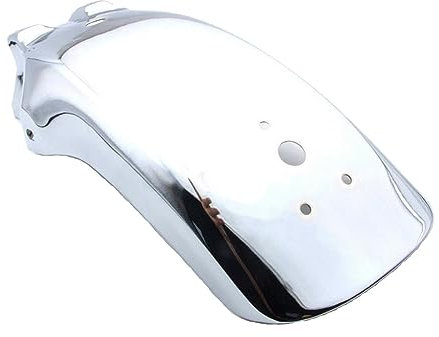 Extender Hugger Parafango Parafango Posteriore In Metallo Per Per V-Star Virago 250 535 750 1100 Paraspruzzi Parafango Moto (Color : White)