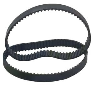 ZHANGTONG Motorrad Antriebsriemen Zahnriemenbreite 4/5/6mm Länge 118 120 126 130 136 142 158 166mm Antriebsriemen HTD Keilriemen Antriebsriemen