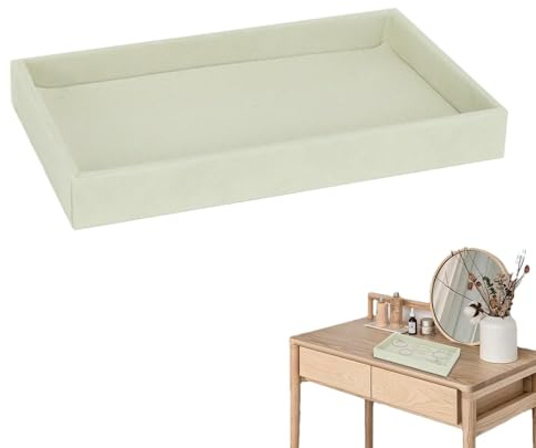Vassoio per gioielli in velluto, organizer per gioielli, vetrina, cassetto, organizer per gioielli, per riporre bracciali, cavigliere, anelli, pietre preziose, collane, spille