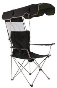 LOCKLGFMCZ Silla plegable portátil con sombrilla for pesca, playa y camping: silla de director ligera con sombrilla. sillas plegables(Sea pine 163.56)