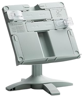 Bureau support de livre, affichage portable rotatif réglable en hauteur, support pour partitions de musique et livres de cuisine, fonction de conception pliable, fonction de réglage facile de l'angle,