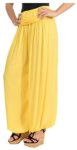 Malito Bombacho Aladin Harem Pantalón Boyfriend Baggy Yoga 1482 Mujer Talla Única
