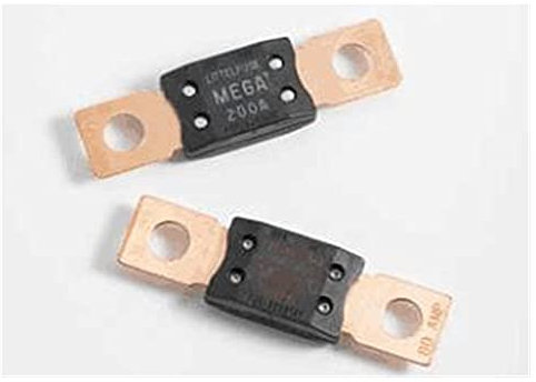 WEITOL 0298 40A 50A 60A 80A 100A 125A 175A 150A 200A 250A 300A 400A MEGA Sicherung Auto Sicherung Auto Boot Motorrad Flachsicherungen (Color : MEGA 80A)