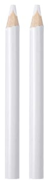 Miaija 2 Pieces White Nail Pencil Nail Whitening Pencils French Art Manicure Pen DIY Dot Line Pattern Nail Art Supplies