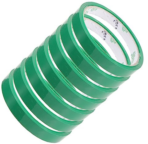 STOBOK 24 Rollen Knüpfmaschinenband durchsichtige, verschließbare Beutel geräte küche paket Plastiktüten Packband zum Nachfüllen Klebeband für Verpackungsbeutel Streifen