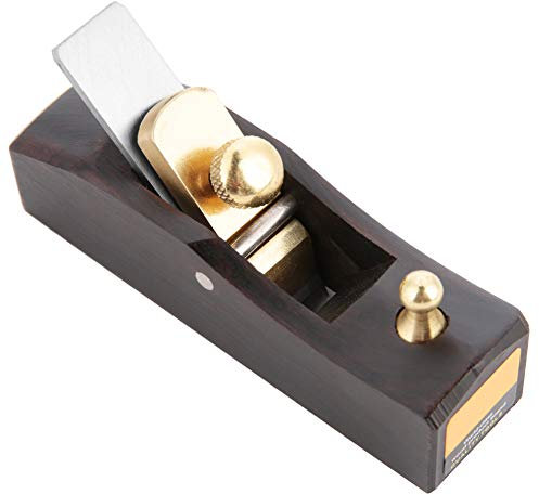 Mini-Handhobel, 13 Mm Klinge, Ebenholz, Holzkonstruktion, Holzbesatz, Praktisch Zum Glätten von Holzoberflächensplittern für Heimwerker-Holzarbeiten (Hobeldurchmesser 13 mm)