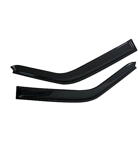 DZSMACHENGSM Seitenfenster Regenabweiser Windabweiser Für VW T4/CARAVELLE 1991-2003 Year Auto Black Getönte Car Side Window Visor Guard Vent Markisen Shelters Ventvisor Visiere