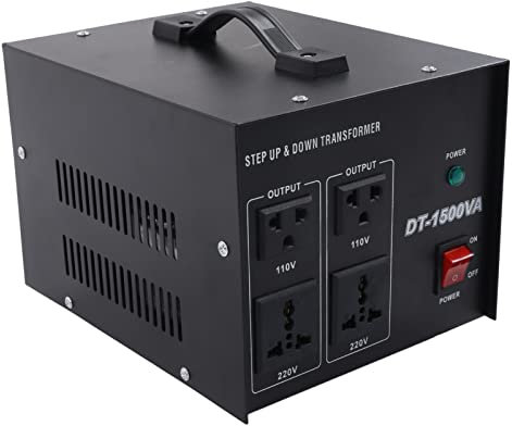 Transformateur intensifié, Transformateur de Puissance, Transformateur de Puissance, Convertisseur de Tension Boost, Régulateur, Transformateur élévateur 110V à 220V (Prise UE)