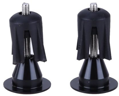 fanlangyi 1 Paar Lenker-Endkappen für Fahrräder, Lenkergriff-Endstopfen, Aluminiumlegierung, bunte Lenker-Endstopfen