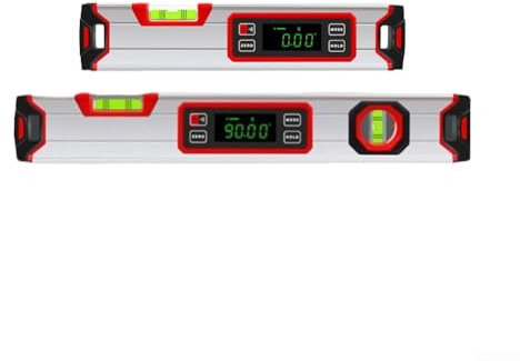 Digitaler Winkelmesser, Winkelmesser, elektronische Wasserwaage, für 360 Grad Neigungsmesser, Neigungsmesser, Werkzeug, integrierte elektronische Wasserwaage (40 cm)
