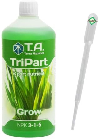 Weedness GHE Flora Grow Wachstumsphase 500 ml - Dünger Anbau Indoor & Outdoor Naturdünger NPK Bio Tomaten Gurken Flüssigdünger Organischer