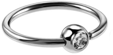 Tolldek 1pcs Nase Nostril Piercing Stecker, Titan 1.2MM Hoop Kugel Nasenringe Nasenpiercing Dünne Silber, Piercing Nasenflügel Ring mit Zirkonia, Lippen Ohr Piercing Körperschmuck Männer Frauen